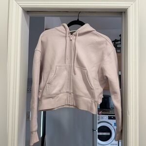 Aritzia boyfriend zip hoodie